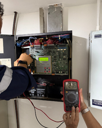 ตรวจเช็คระบบแจ้งเหตุเพลิงไหม fire alarm