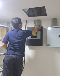 ตรวจเช็คระบบแจ้งเหตุเพลิงไหม fire alarm