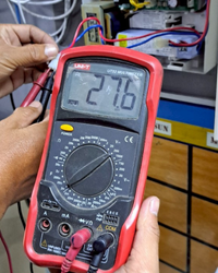 ตรวจเช็คระบบแจ้งเหตุเพลิงไหม fire alarm