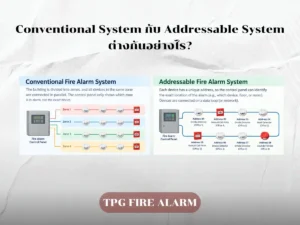 Conventional System กับ Addressable System ต่างกันอย่างไร?